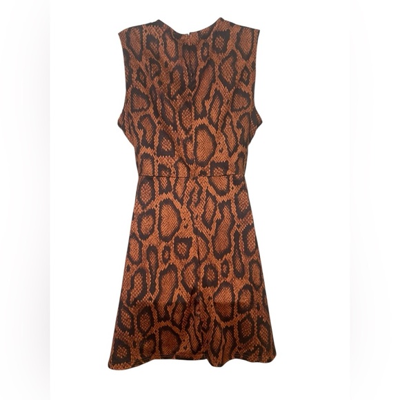 WeWoreWhat Snake Print Muscle Tank Mini Dress Size Large NWT - Picture 2 of 6